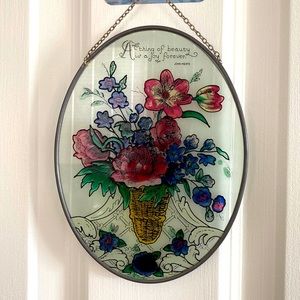 Joan Baker designs Art on glass